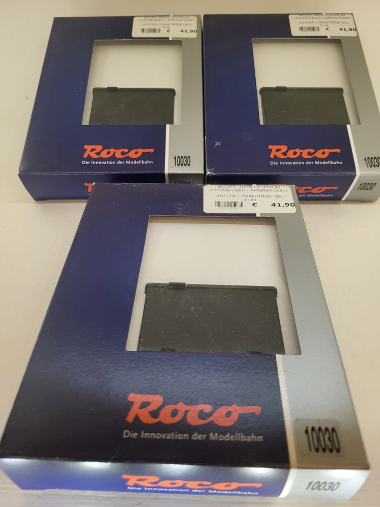 Roco H0, N - 10030 - Styreenhed til modeleltog (3) - 3x underbygning skifteanordninger #1.0