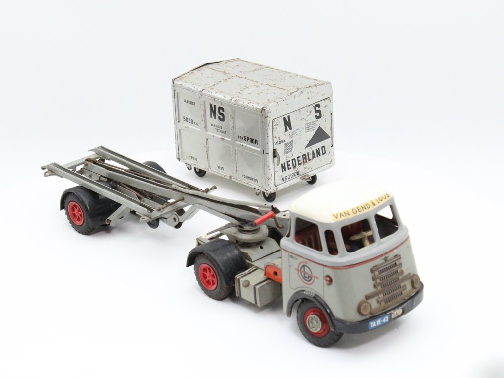 Arnold - 锡制玩具 - Daf Container Truck NS-Gargo - 德国 #2.1