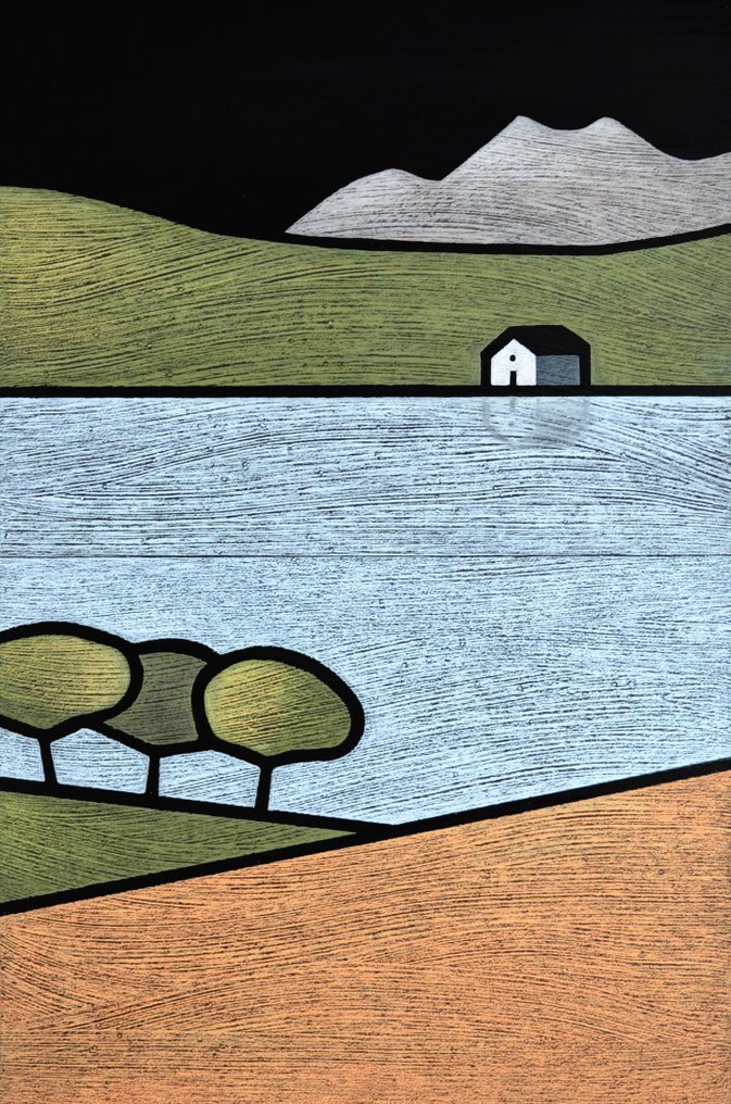 Giulio Santoleri - Landscape n. 204 - 40x60 cm #1.0