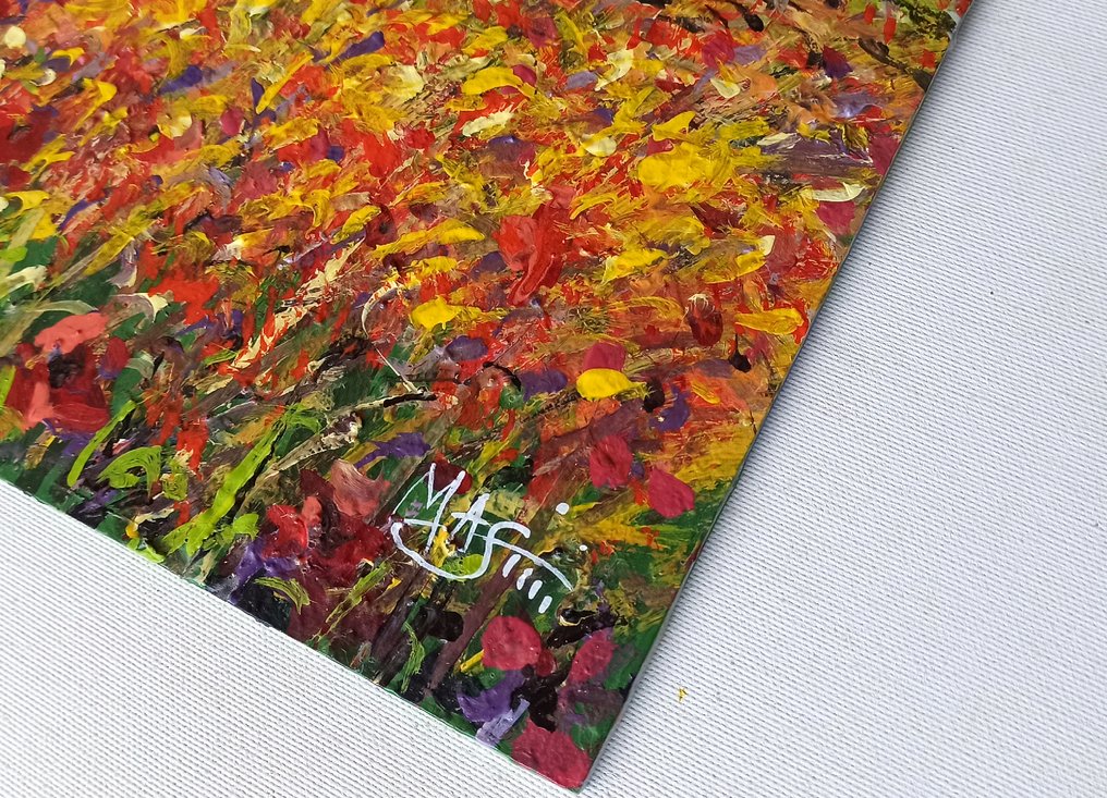 Gino Masini (1949) - Tuscany landscape in the summer #4.3