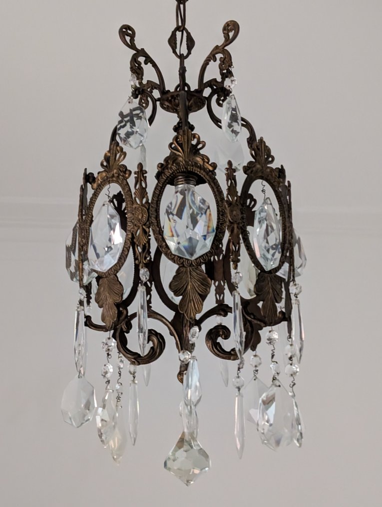 吊灯 - 黄铜色 - Cristallo #1.0