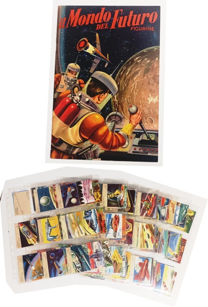 1959 Casa Editrice Lampo - 1 Empty album + complete loose sticker set - Casi impecable (CI) #1.0