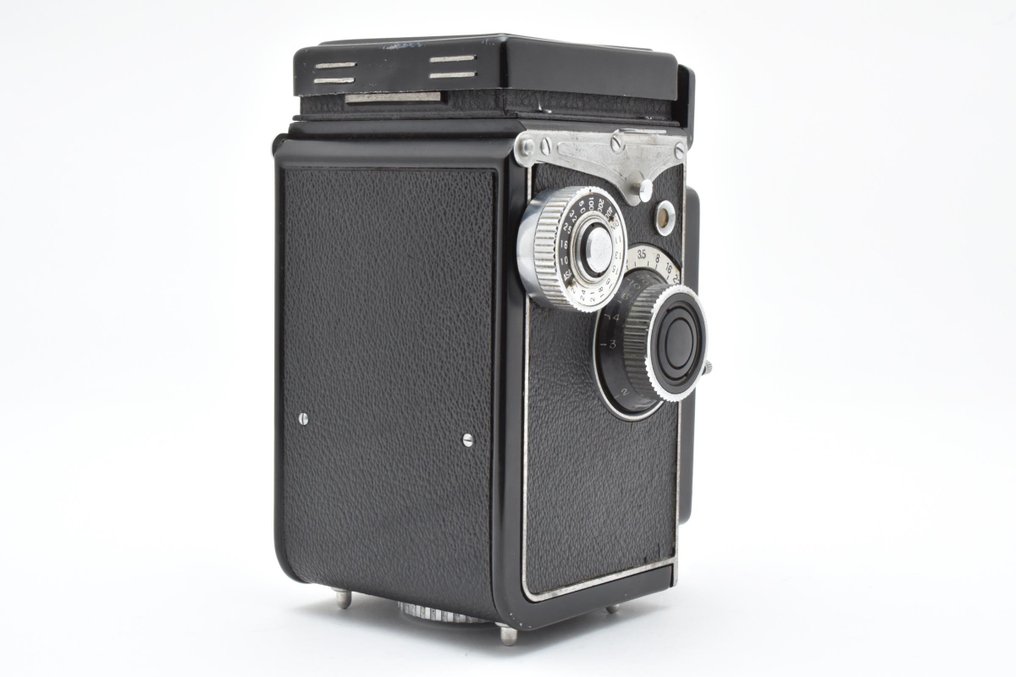 Yashica Yashicaflex Model A 3.5/80mm Toøyd speilreflekskamera (TLR) #4.3