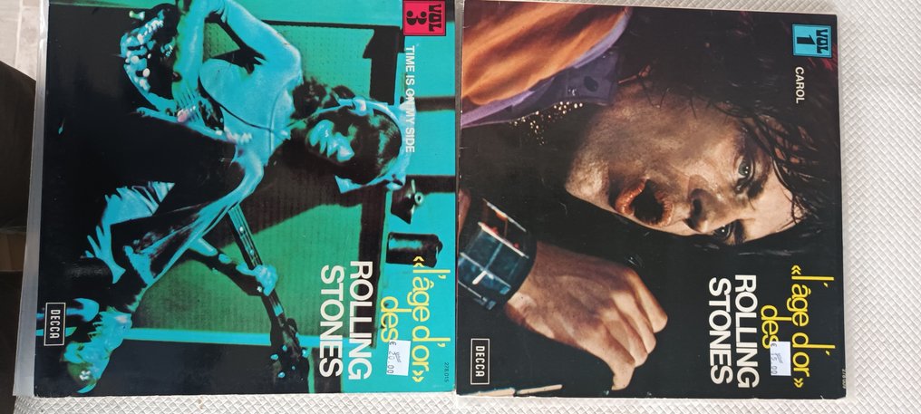 Rolling Stones - L'age d'or des Rolling Stones Nrs 1, 3, 4, 5, 6, 7, 8, 9, 11, 13, 14, 15, 17, 18. - Flera titlar - LP-album (flera objekt) - Stereo - 1973 #1.0