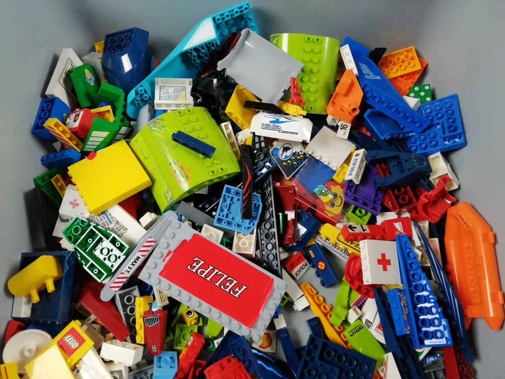 LEGO - geen serie - van 1000 bedrukte stenen #2.1