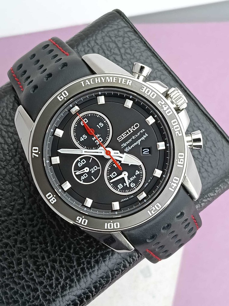 Seiko - Sportura Chronograph - Sans prix de réserve - SNAE69P2 - Homme - 2010-2020  #1.0
