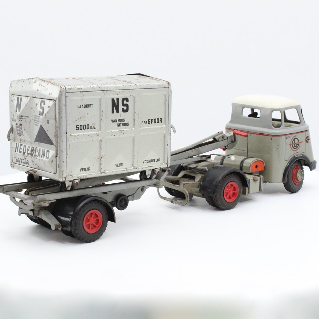 Arnold - 锡制玩具 - Daf Container Truck NS-Gargo - 德国 #4.3