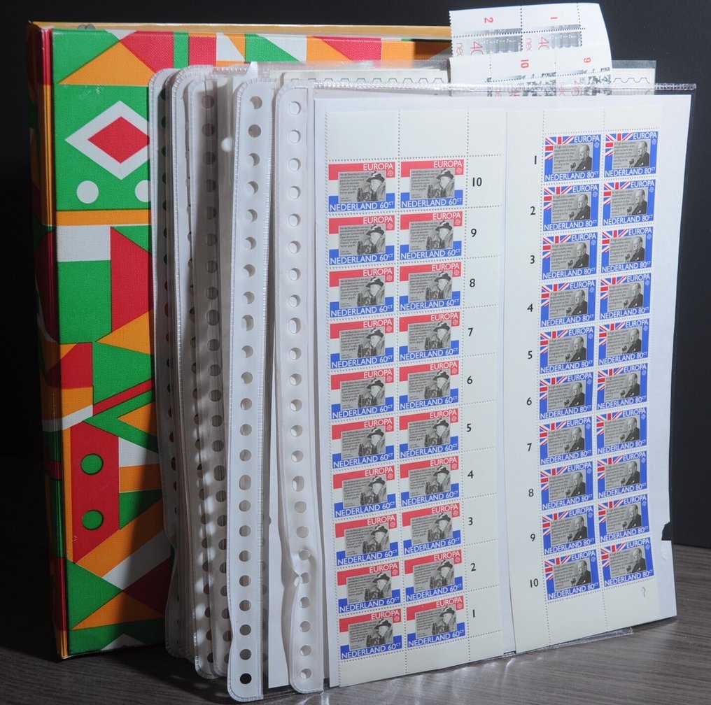 Netherlands  - Fresh stock of blocks, sheets, and sheet parts. #1.0