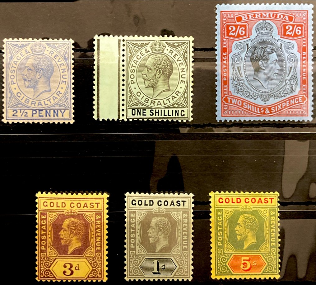 British Commonwealth 1896 - Ελβετικά γραμματόσημα σε κατάσταση πολυτελείας - τρεις φορές άθικτα και οκτώ φορές πολύ καθαρά και #1.0