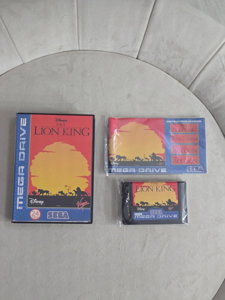 Sega - Mega Drive - Sonic the Hedgehog; The Lion King; Ecco the Dolphin; Olympic Summer Games - 电子游戏 - 带原装盒 #2.1