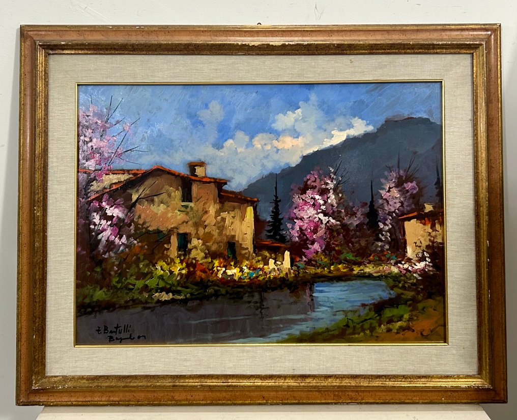 Bertulli Franco (1932 - 1998) - Paesaggio del Garda #2.1