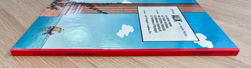 Alix T3 - L'Ile Maudite - C - 1 Album - Réédition - 1969 #2.1