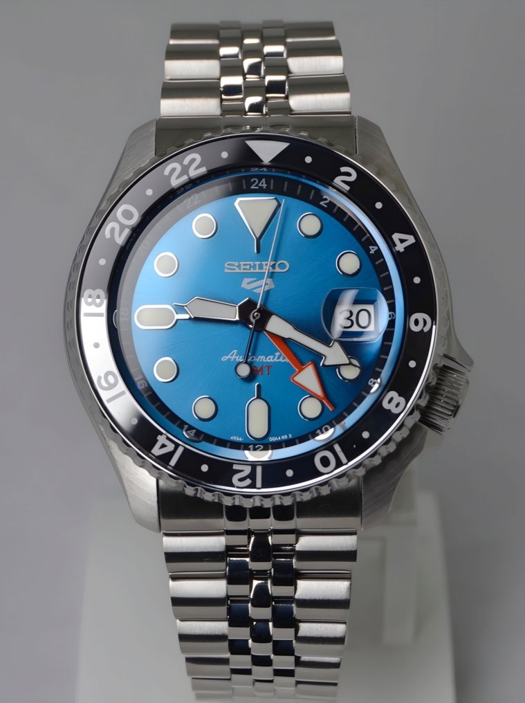 Seiko - 5 GMT Automatic Blue Dial - Fără preț de rezervă - SSK045 - Bărbați - 2020+ #4.3
