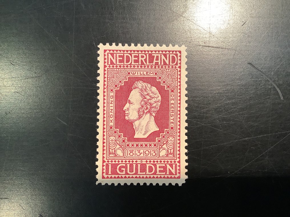 Países Bajos 1913/1913 - Sellos de aniversario - NVPH nr. 98 #1.0