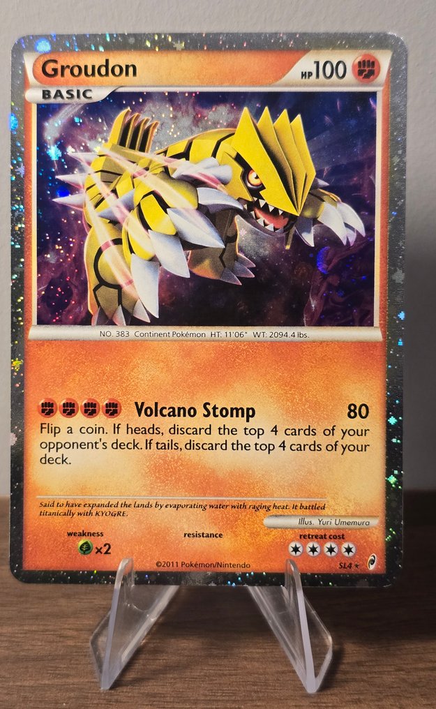 Pokémon - 1 Card - Groudon (Shiny) SL4 Holo - Various sets #4.3