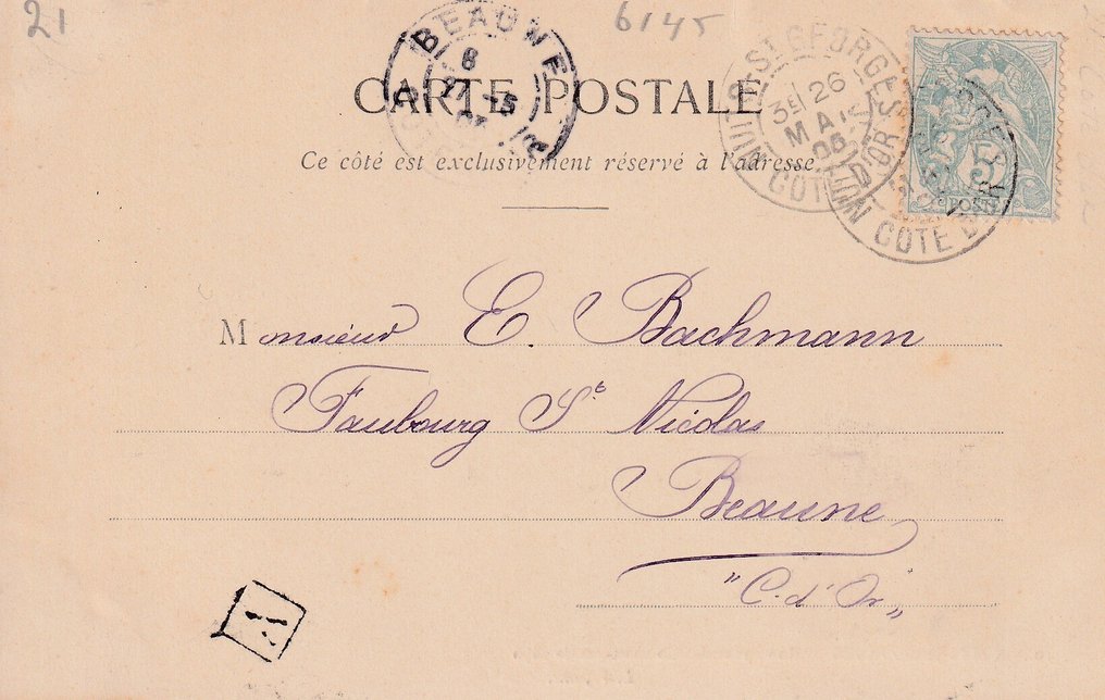 法国 - 科特多尔省 21 - 明信片 (111) - 1901-1925 #2.1