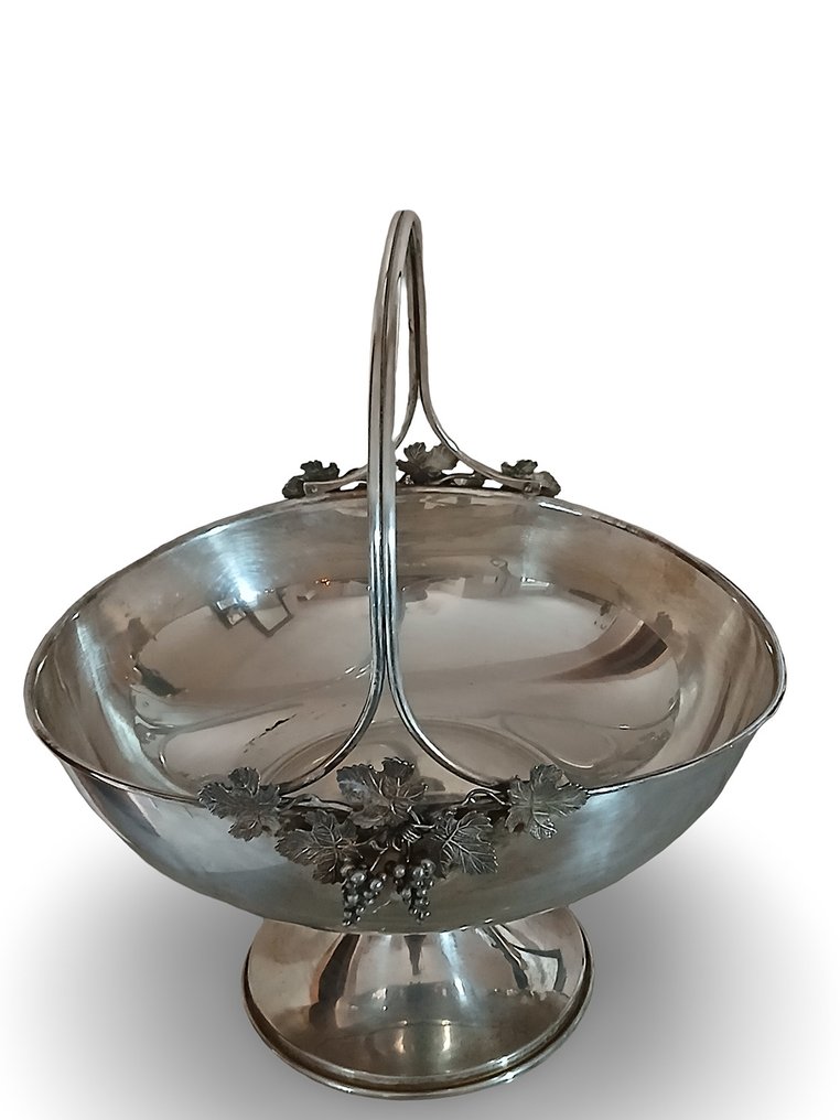 Tafelmiddenstuk - .925 zilver - (h. 29cm, diam. 29,5cm) #1.0