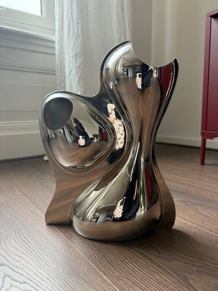Alessi - Ron Arad - Vase -  Babyboop  - Rustfrit stål #1.0