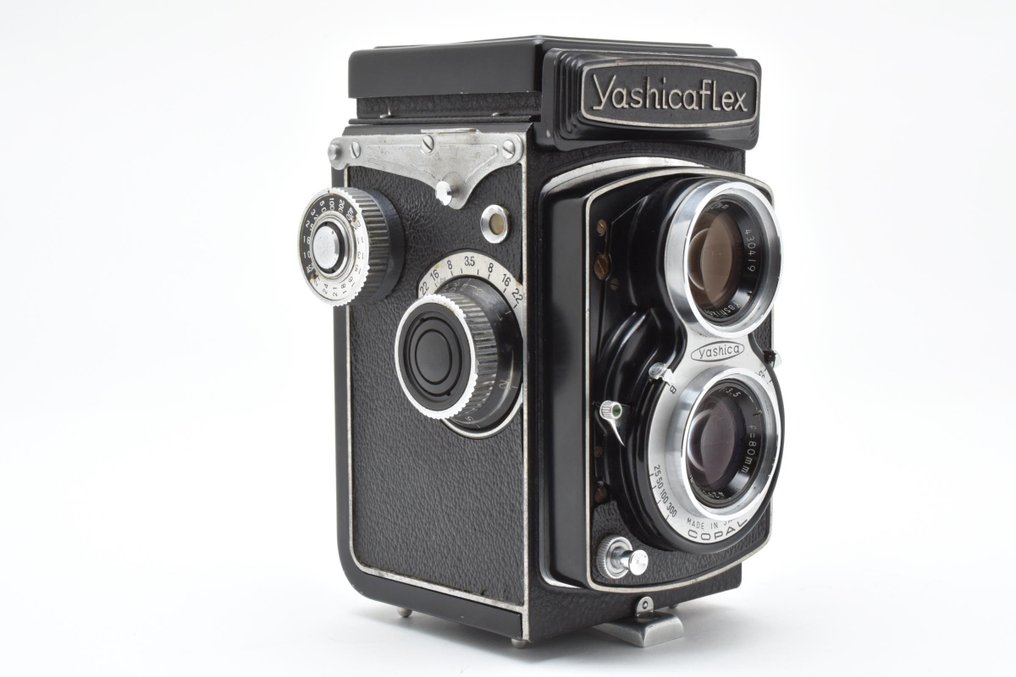 Yashica Yashicaflex Model A 3.5/80mm Toøyd speilreflekskamera (TLR) #3.2