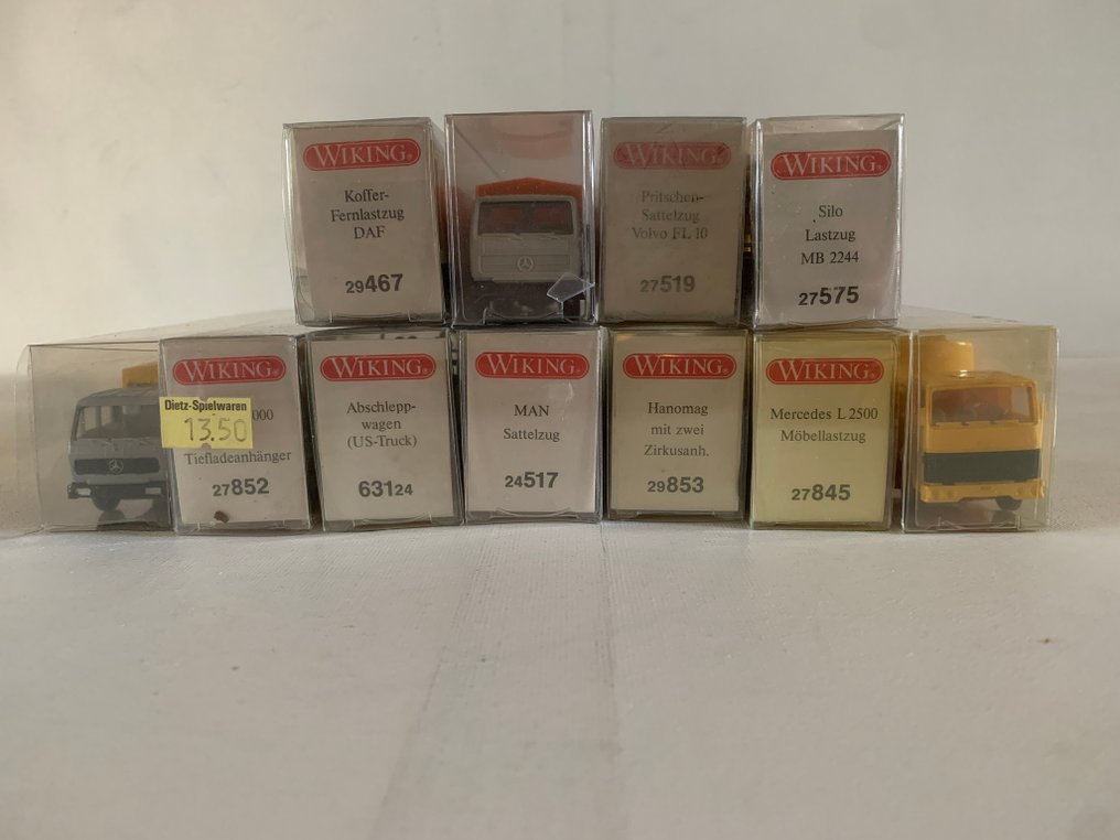 Wiking 1:87 - Model van (19) - Verschiedene Modelle LKW #1.0