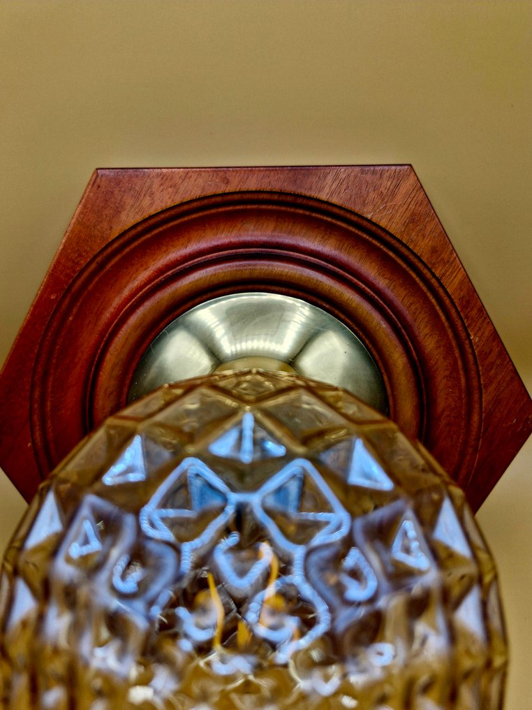 Hustadt Leuchten - Kinkiet - Drewno, Mosiądz #3.2