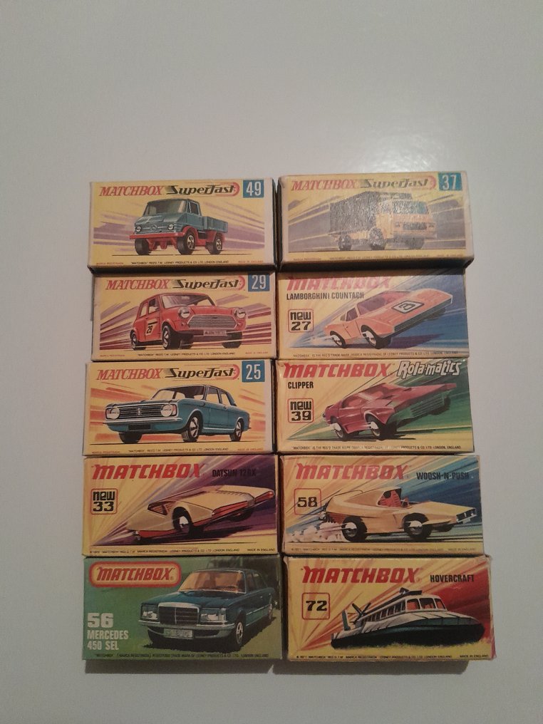 Matchbox - 模型汽车  (10) - Matchbox Models Including Superfast And Rola.matics Examples - 各种例子 #1.0