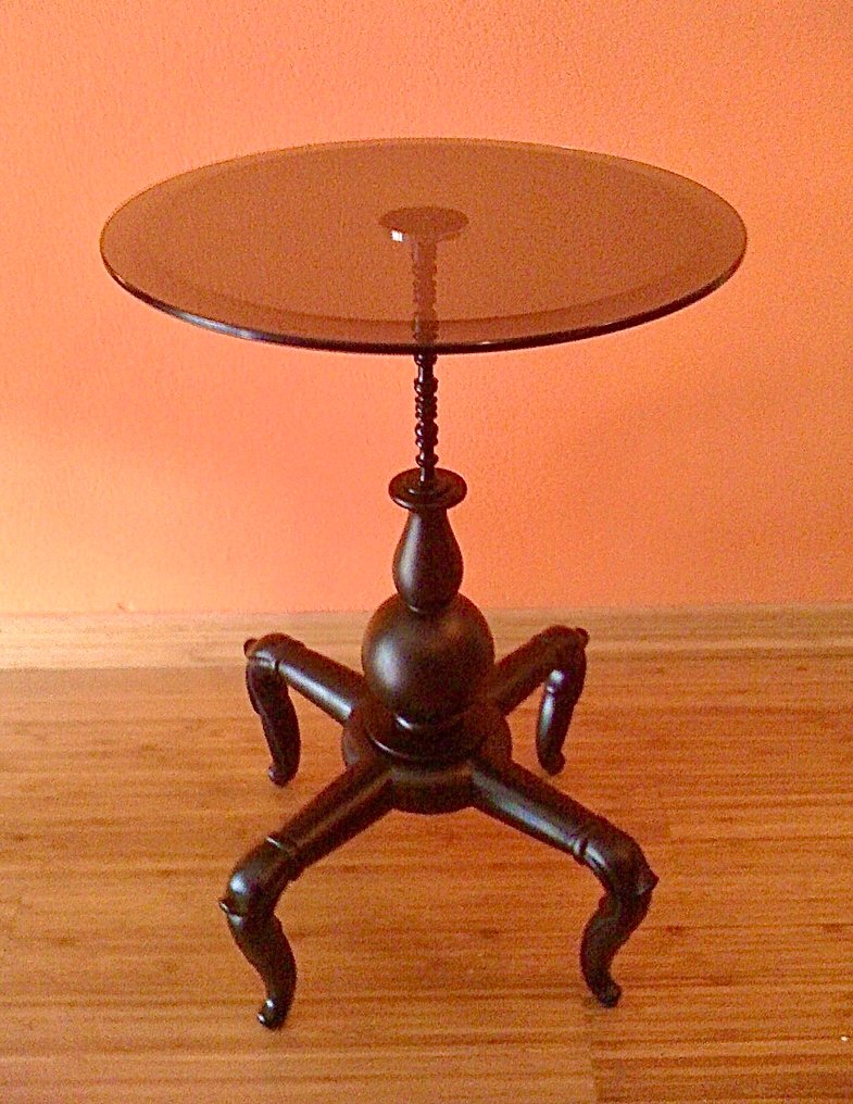 Cappellini - Marcel Wanders - Side table - New Antiques - Wood, Glass #1.0
