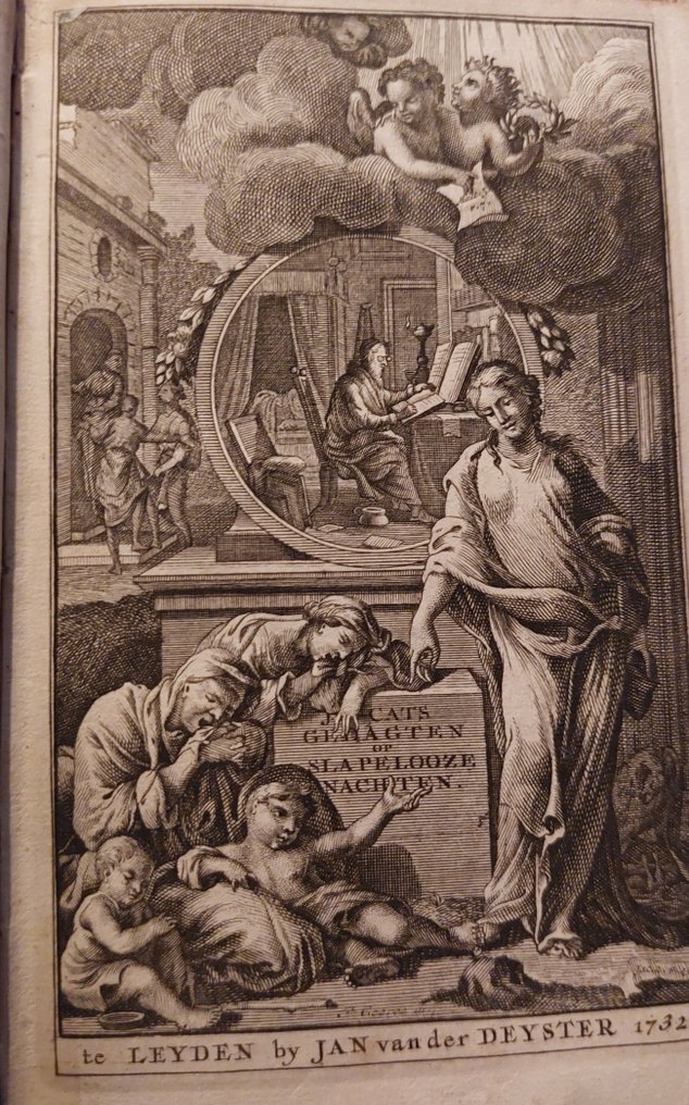J. Cats - Gedachten op slapelooze nachten - 1732 #3.2