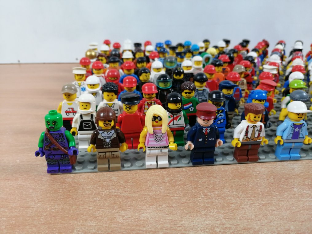 LEGO - 微型人形 - partij van poppetjes 144 stuks - 1990-2000 #1.0