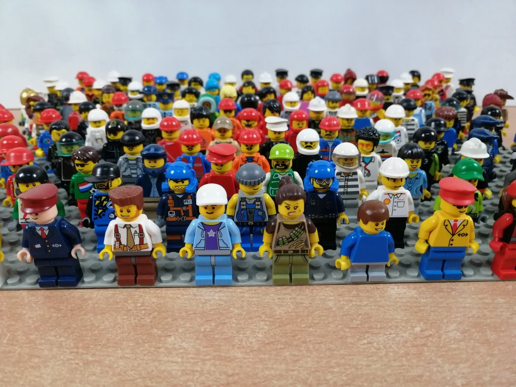 LEGO - 微型人形 - partij van poppetjes 144 stuks - 1990-2000 #2.1