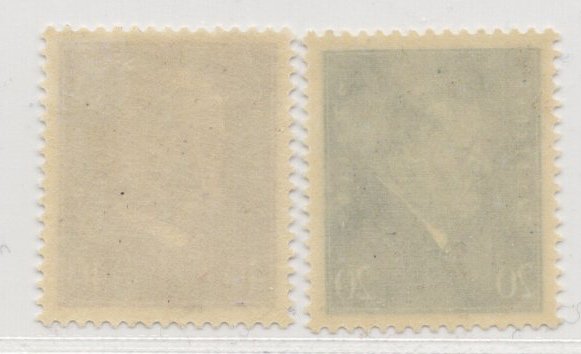 Duitse Rijk 1928 - 20Pf Ebert en 40Pf Hindenburg, onberispelijk postfris - Michel 415,418 #1.0