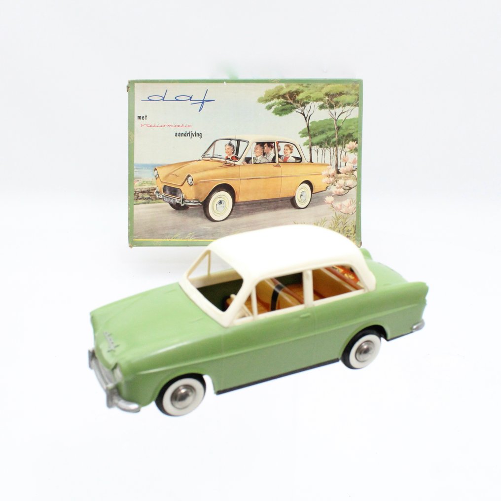 德國Arnold - Daf 33 - & Puzzel Daf 33 - 上鏈錫製玩具 - 1960-1969 - 德國 #1.0