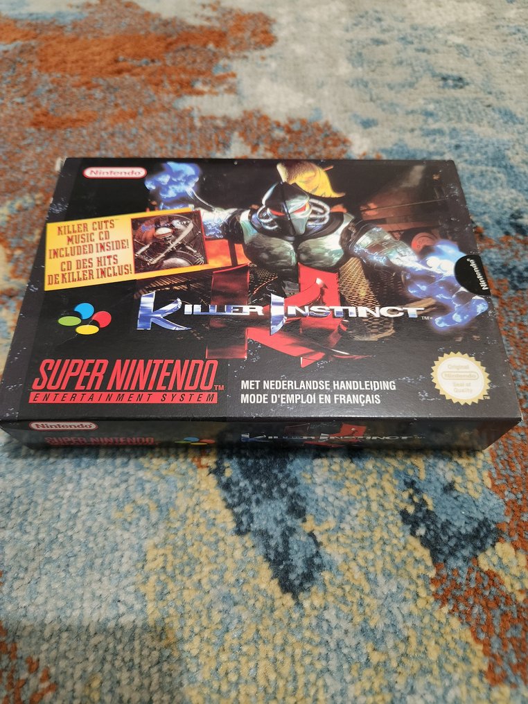 Nintendo - Snes - Killer Instinct FAH CIB & CD MINT - Videogioco - Nella scatola originale #1.0