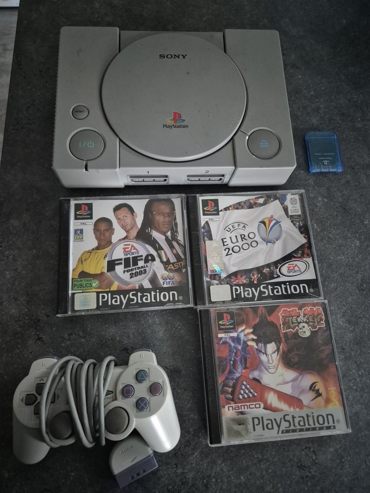 Sony - Playstation 1 (PS1) - 電玩遊戲機 + 遊戲 #1.0
