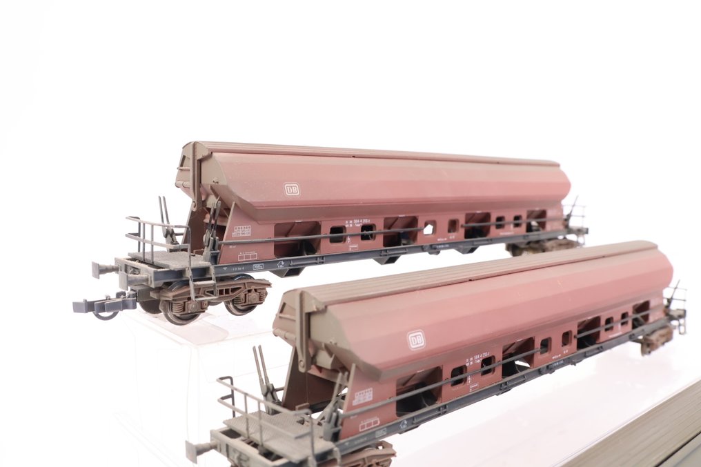 Lima H0 - Modelltog godsvogn (3) - Tre silovogner/kornvogner - DB #3.2