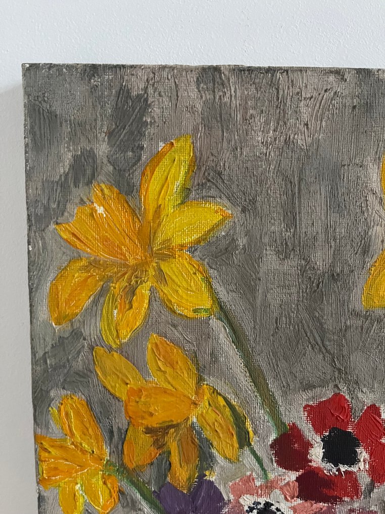 Scuola francese (XX) - Bouquet de fleurs #2.1