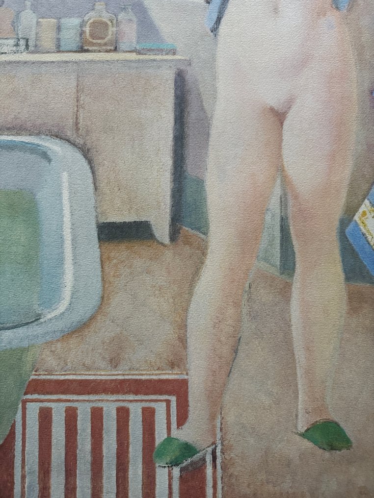 Balthus (1908-2001) - La Jeune femme au bain #2.1
