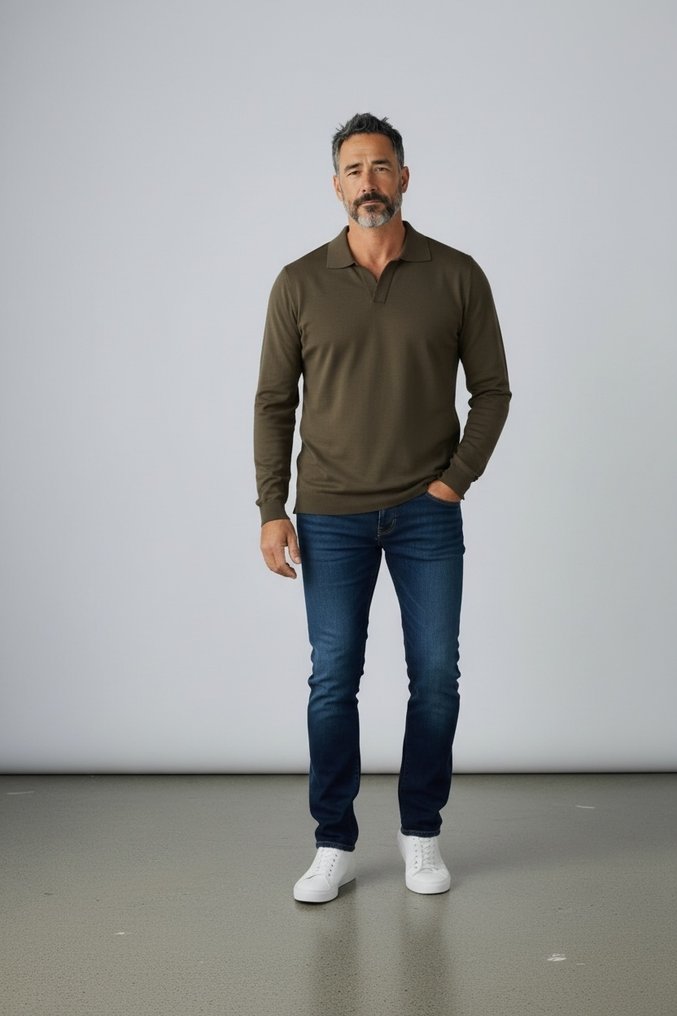 Fillipo de Laurentiis-Size 56-Crepe Cotton - Jumper - New with tags #1.0