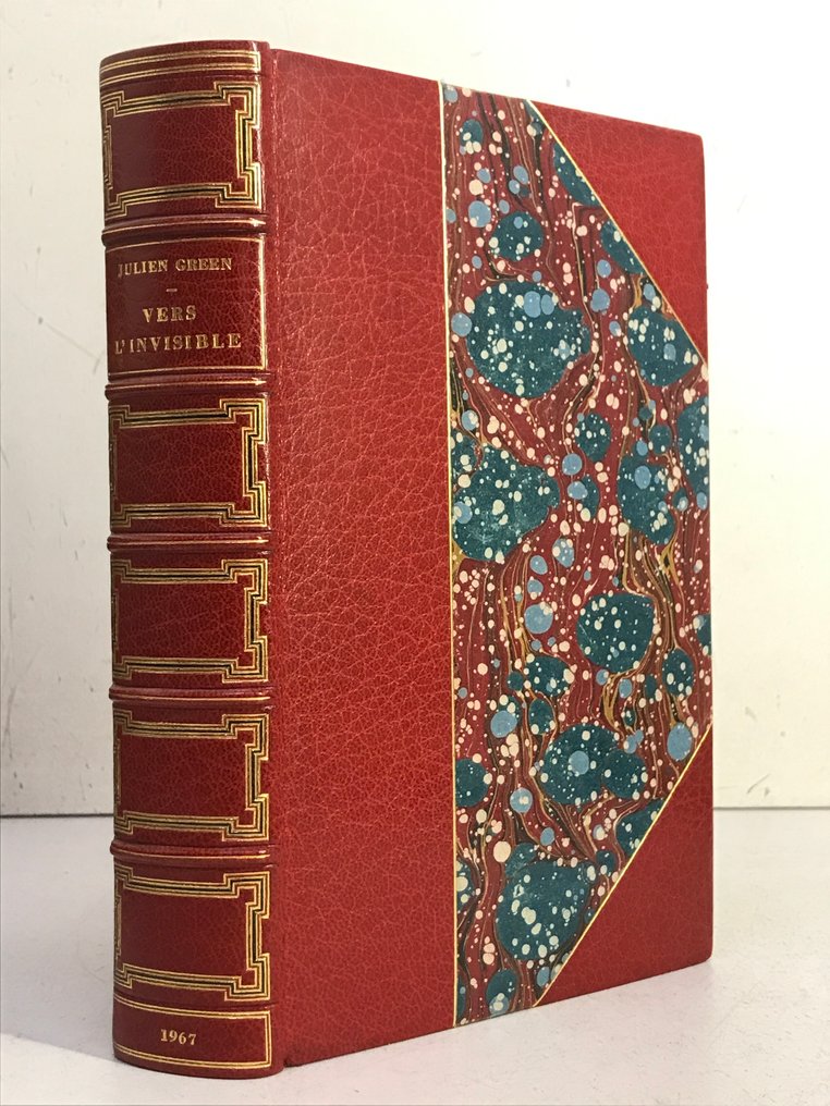 Julien Green - Journal 1958-1967 : Vers l'invisible [ex. sur alfa; Reliure signée Maylander] - 1967 #2.1