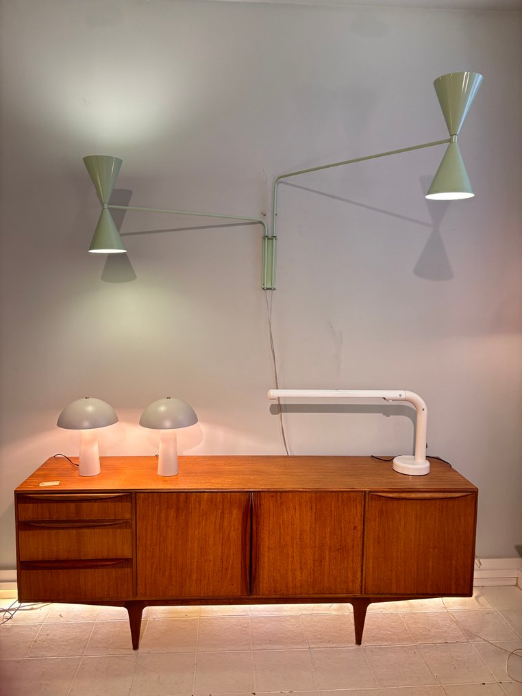 Juanma Lizana Studio - Aplique - RAL 6019 - Aplique Paz Lights Blue #1.0