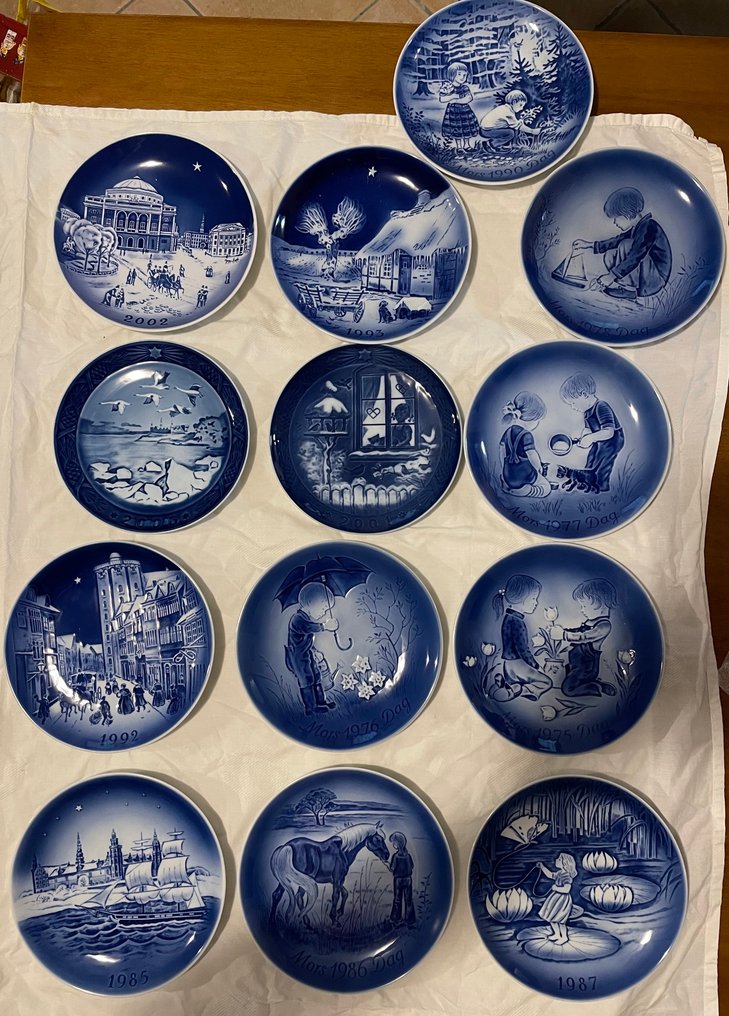 Χριστουγεννιάτικες διακοσμήσεις Royal Copenhagen (25) - Πορσελάνη - Πιάτα Χριστουγέννων/Γιορτής της Μητέρας #1.0