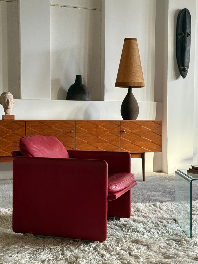 Arflex - Marco Zanuso - Armchair - springtime - Leather #3.2