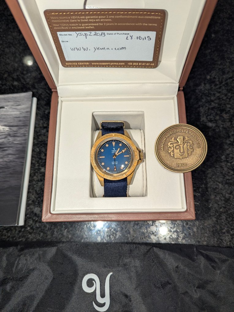 Yema - Superman Heritage Bronze, Limited (Mission Maubydick), 41 mm - Hombre - 2019 #1.0