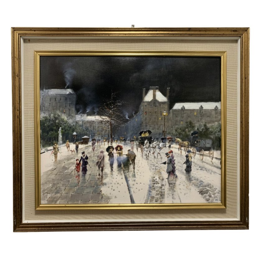 Francesco Tammaro (1939) - Notturno Parigino #1.0