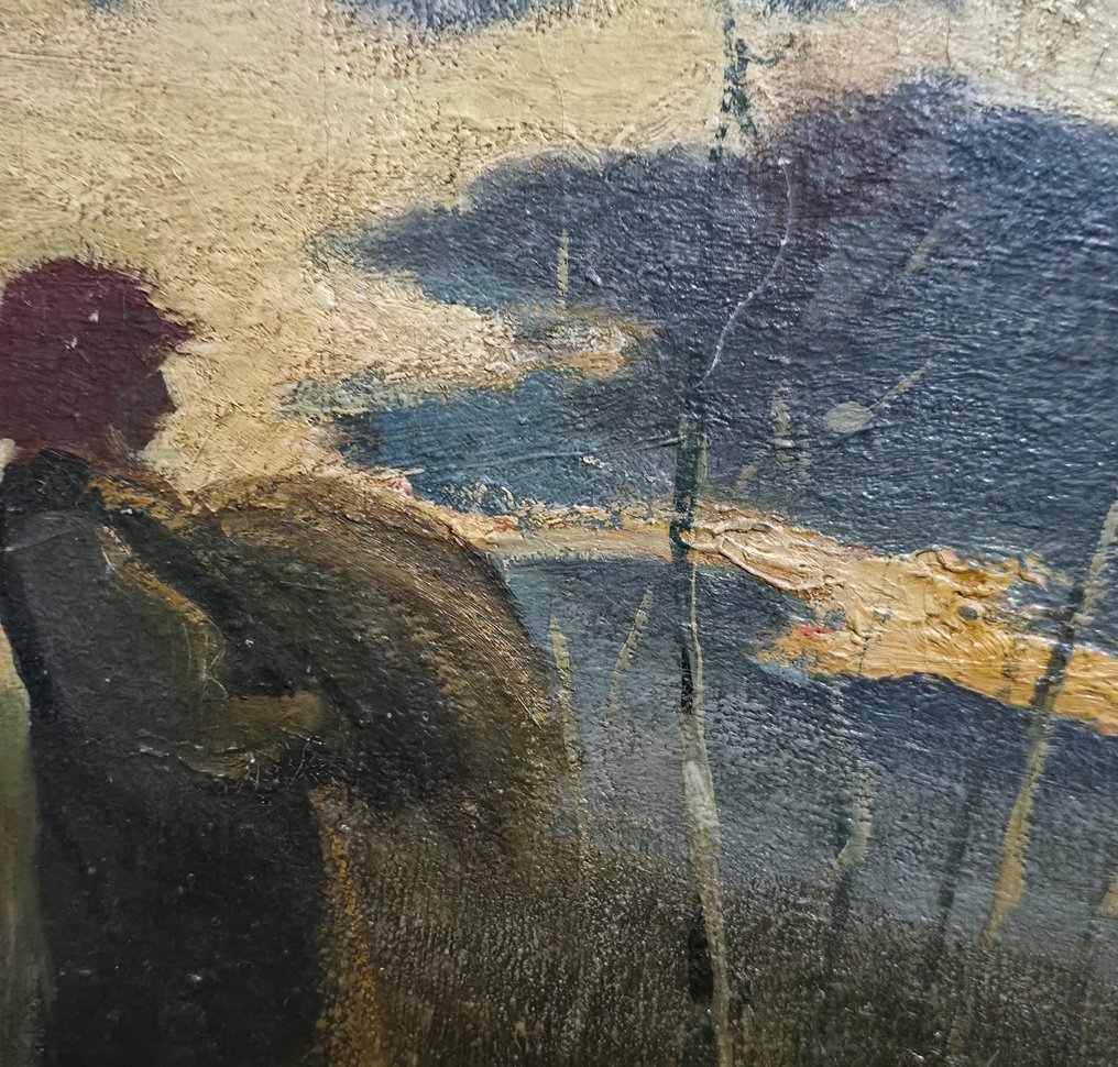 Francesco Gioli  (1846-1922) - Paesaggio #2.1