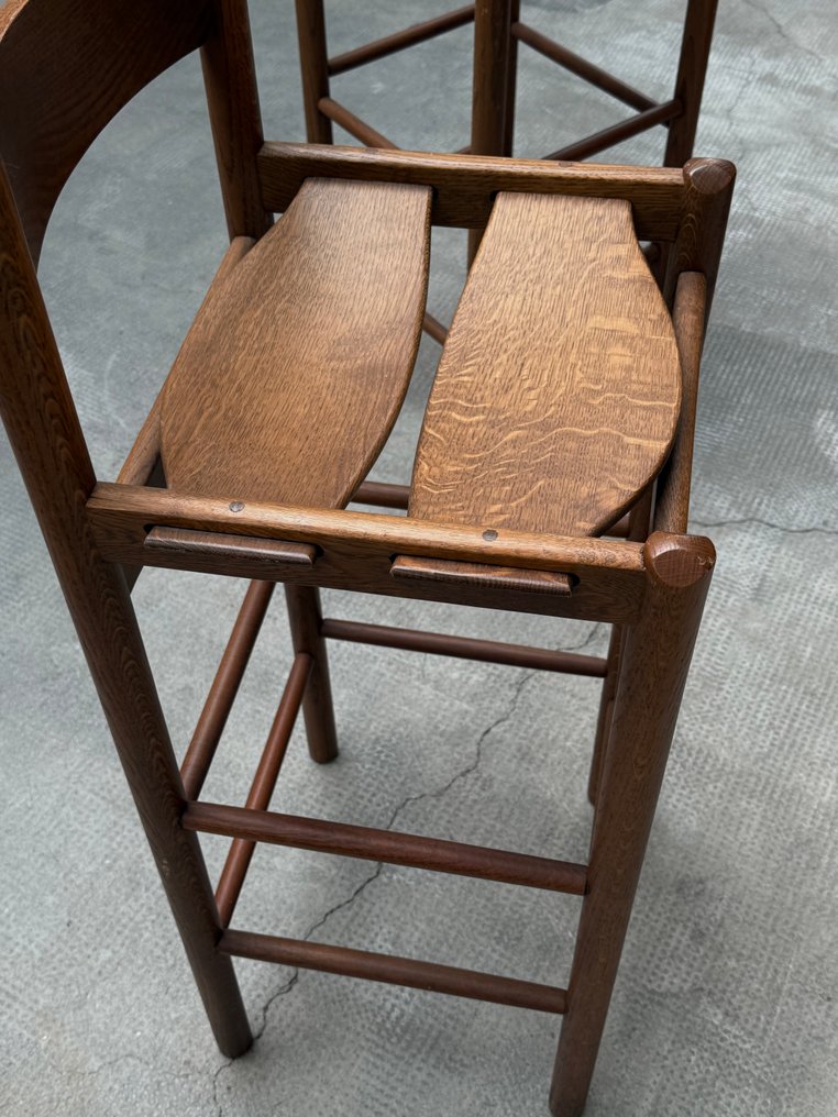 Taburete (2) - Roble - taburete de bar #4.3