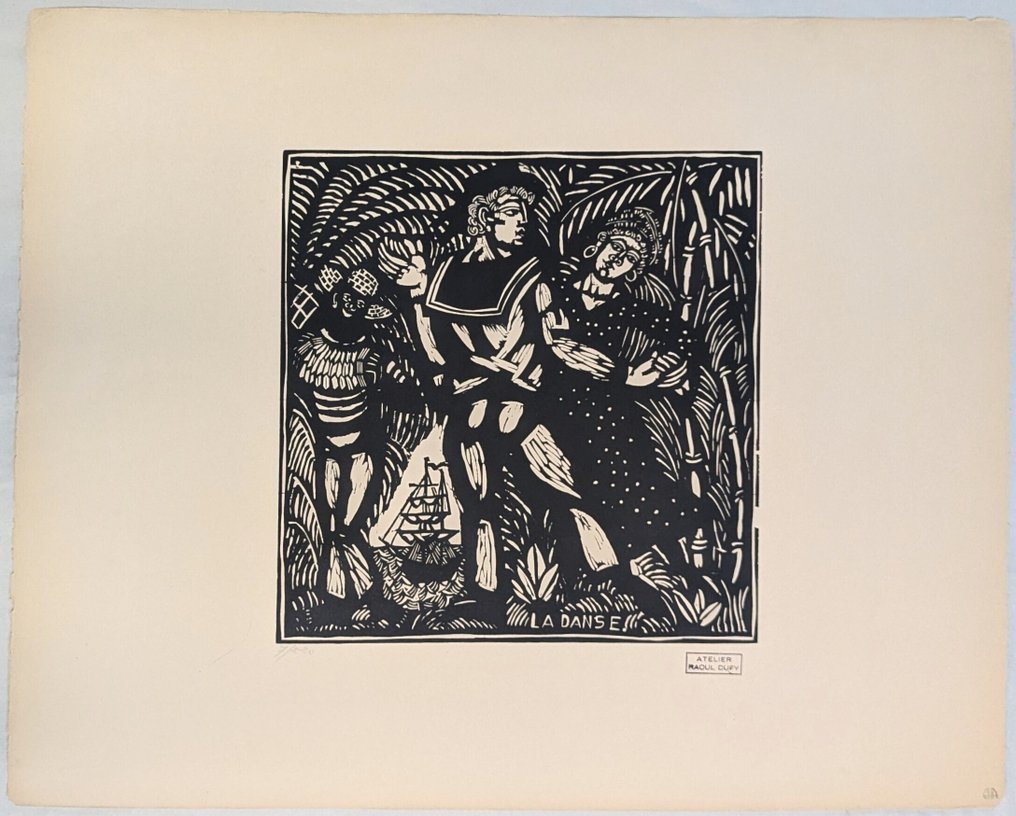 Raoul Dufy (1877-1953) - La Danese #4.3