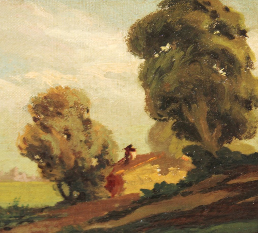 Scuola spagnola (XX) - Paisaje rural #2.1