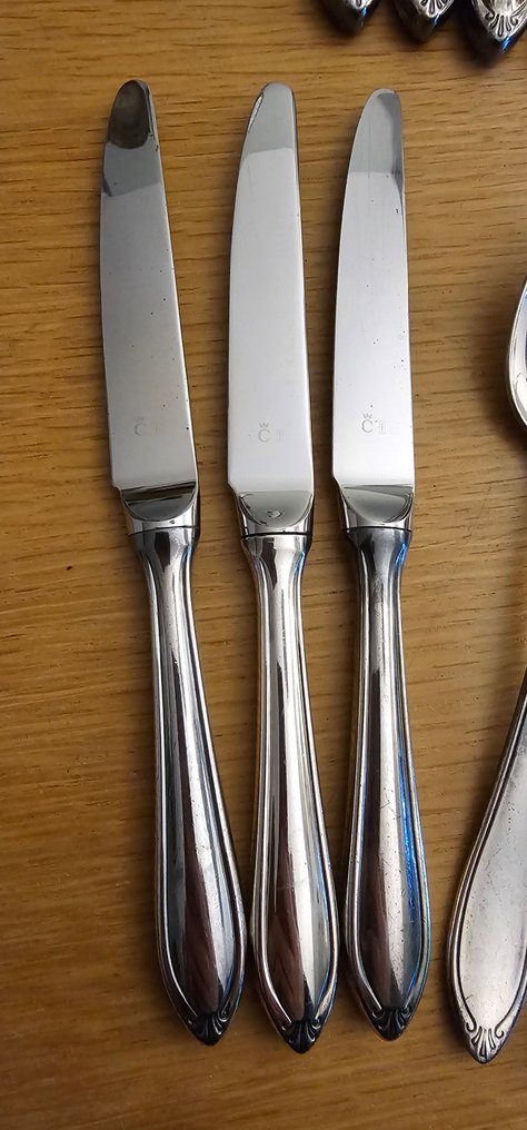 Christofle - Cutlery set (21) - Versailles - Silverplated #1.0