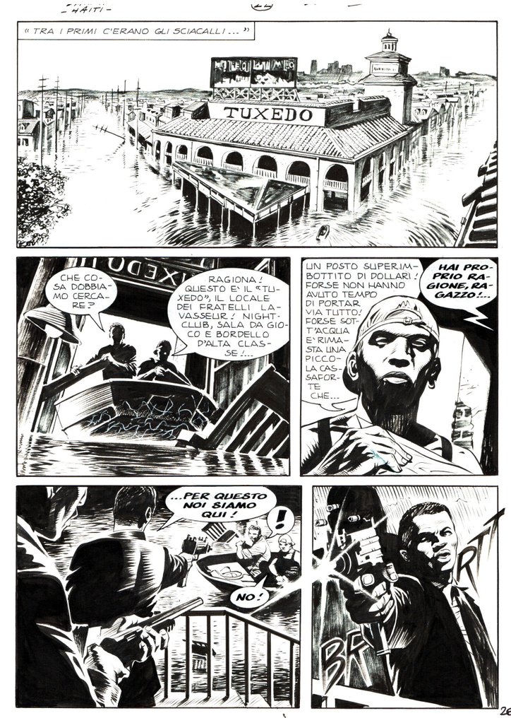 Dotti, Maurizio - 3 Original page - Dampyr #93 - "L'isola dei bucanieri" - 2007 #1.0
